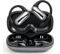 PPBP Open Ear Headphones Wireless Bluetooth 5.4, Over Ear Earbuds with Ergonomic Earhooks, Sports Wireless Earbuds,Lightweight Running Headphones for Workout, Cycling,AI Translation Earbuds Real Time
