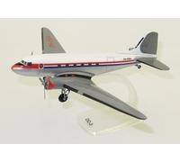 PPC PP-DDA-DC3 Dutch Dakota Air DC-3 1:100 Scale Snap-Fit Model Aircraft