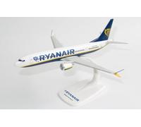 PPC PP-RYAN737M Ryanair Boeing 737 Max 8 1:200 Scale Snap-Fit Model Aircraft