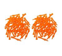 PPcdfre 100Pcs 70mm Big Castle Golf Tees (Orange)