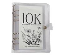 PPcdfre 12-Month Envelopes Challenge Binder, 12 Month Savings Challenge, Binder 10K