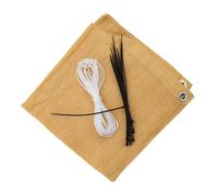 PPcdfre 2.95ftx16.4ft Balcony Privacy Screen,Shade Apartments Fence Cover,Heavy Duty Mesh Windscreen for Deck,Outdoor,Backyard B