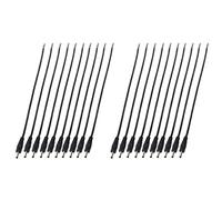 PPcdfre 20 Pack 3.5mm x 1.35mm DC Power Male Plug Jack to Bare Wire Open End Pigtail Power Cable Cord 3.5X1.35mm for DC Power