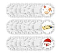 PPcdfre 20 Pack Acrylic Buttons Pin Badge, 3 Inches Button Maker Blanks, Pin Buttons for Crafts Supplies and DIY Party Projects