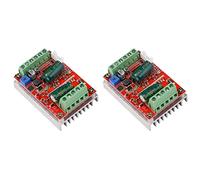 PPcdfre 2X DC 6-60V 400W BLDC Three Phase DC Brushless Motor Controller PWM Hall Motor Control Driver Board 12V 48V