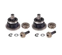 PPcdfre 2X Front Rear Differential Ring Gear & Pinion Gear Assembly for Trx4 Trx6 1/10 RC Crawler Car Upgrade Parts
