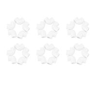 PPcdfre 30 Pieces 20mm Dia 90 Angle Degree Elbow PVC Pipe Fittings Adapter Connector White