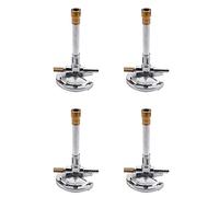 PPcdfre 4Pcs Mini Single Tube Bunsen Burner Gas Light for Liquid Propane Lab Heating Equipment