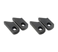 PPcdfre 4PCS Universal Bicycle Fixed Gear Rubber Crankset Crank Protector Cover Case Road Bike Crank Arm Boot Sleeve, Black