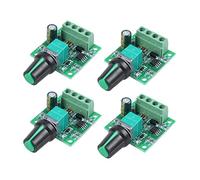 PPcdfre 4X 1.8V 3V 5V 6V 7.2V 12V 2A 30W DC Motor Speed Controller (PWM) 1803BK Adjustable Driver Switch