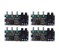 PPcdfre 4X PT2399 Digital Microphone Amplifier Board Reverberation Karaoke Reverb Amplifier NE5532 Pre-Amplifier Tone Board