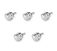 PPcdfre 5X Chrome Billet Aluminum Seat Bolt Screw Cap for