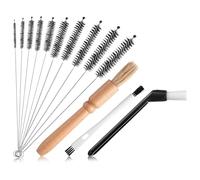 PPcdfre Coffee Grinder Brush Set, 13 PCS Coffee Brush Espresso Machine Cleaning Brushes Kit for Espresso Machine Cleaning