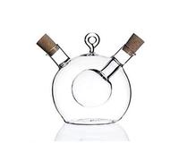 PPcdfre Olive Oil and Vinegar Dispenser 2 in Glass Bottle Oil and Vinegar Bottle with Cork Stopper