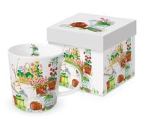 ppd Coffee Mug Gardening with Gift Box, Mug Flower Gift Set, Garden