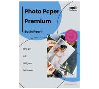 Ppd Satin Photo Paper For Inkjet Printer, Pearl Luster Finish A 3, 11 X 17 Size Sheets Printable Photos, Thick 255 Gsm 68 Lbs