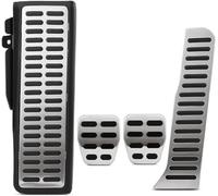 PpeiliL Car Pedal Covers for Audi TT MK2 8J 2006-2014, Accelerator Pedal Cover/Accelerator Pedal Cover Brake Pedal Cover