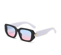 PPFVVTV Frame Sunglasses Color Polygon Glasses Street Shot Sunscreen Sunglasses(caise)