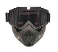 PPGAREGO Paintball Mask Anti Fog | Airsoft Helmet And Mask Full Face | Tactical Goggles For Men | For Skiing Paintball Shooting Cycling Fishing (M004)