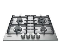 PPH 60G DF IX UK 60cm 4 Burner Gas Hob - Silver