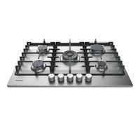 PPH75GFIXUK 75cm 5 Burner Gas Hob - Stainless Steel Finish