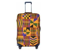 PPHGUT African Ethnic Pattern Print Universal Travel Suitcase Cover Elastic Luggage Protector Waterproof Lightweight