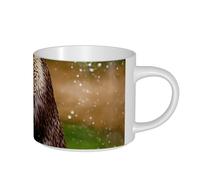 PPHGUT Animal Cute Brown Otters Print Adults Large Capacity Ceramic Mugs Home Office Kitchen Gifting Outdoor Everyday Use