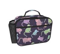 PPHGUT Animals-Cute Mouse Print Lunch Box Bag Tote Versatile Work Office Picnic Travel Reusable Daily Commute