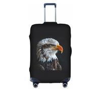 PPHGUT Bald Eagle Print Universal Travel Suitcase Cover Elastic Luggage Protector Waterproof Lightweight