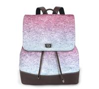 PPHGUT Blue Pink And Purple Pastel Colors Print Women Backpack Stylish Lightweight Rucksack Everyday Casual Bag Travel Work Business