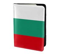 PPHGUT Bulgarian Flag Print Men Women Passport Travel Document Lightweight Stylis Secure Business Leisure