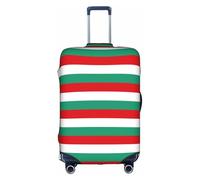 PPHGUT Bulgarian Flag Print Universal Travel Suitcase Cover Elastic Luggage Protector Waterproof Lightweight