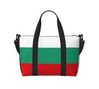 PPHGUT Bulgarian Flag Print Versatile Hand Travel Bag Unisex Lightweight Fashion Weekend Gym Vacation Camping