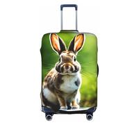 PPHGUT Bunny Rabbits Print Universal Travel Suitcase Cover Elastic Luggage Protector Waterproof Lightweight
