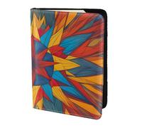 PPHGUT Colorful Star Print Men Women Passport Travel Document Lightweight Stylis Secure Business Leisure