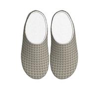 PPHGUT Cute Llama Print Travel Hotel Shoes Unisex TPR Slippers Non-Slip Sole Anti-Pilling Flannel Indoor
