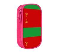 PPHGUT Flag of Belarus Print Practical Pencil Case Multi-Compartment Office Travel School Art Daily Supplies