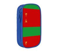 PPHGUT Flag of Belarus Print Practical Pencil Case Multi-Compartment Office Travel School Art Daily Supplies