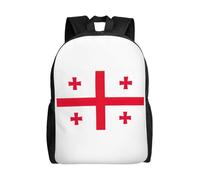 PPHGUT Flag Of Georgia Print Lightweight Double Shoulder Backpack Unisex Travel Rucksack Commutes Outdoor Bag