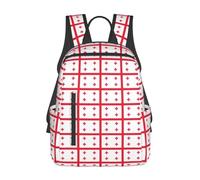 PPHGUT Flag Of Georgia Print Men Women Lightweight Backpack Travel Casual Bag Weekend Daily Outdoor Commuter