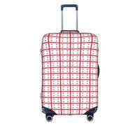 PPHGUT Flag of Georgia Print Universal Travel Suitcase Cover Elastic Luggage Protector Waterproof Lightweight