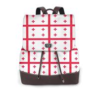 PPHGUT Flag Of Georgia Print Women Backpack Stylish Lightweight Rucksack Everyday Casual Bag Travel Work Business
