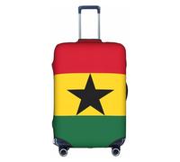 PPHGUT Flag of Ghana Print Universal Travel Suitcase Cover Elastic Luggage Protector Waterproof Lightweight