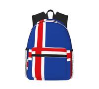 PPHGUT Flag Of Iceland Print Lightweight Versatility Casual Backpack Unisex Travel Hiking Daily Commuting
