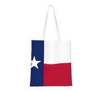 PPHGUT Flag Of Texas Print Lightweight Bag Reusable Handbag Versatile Unisex Work Gym Travel All Seasons Use