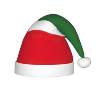 PPHGUT Flag of the Chechen Republic Print Kids Christmas Hat Comfortable Xmas Holiday Cap for Santa Party New Year Trim