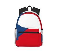 PPHGUT Flag Of The Czech Republic Print Casual Backpack Lightweight Travel Outdoor Adventures Camping Dual Shoulder Bag