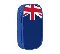 PPHGUT Flag of The Turks and Caicos Islands Print Practical Pencil Case Multi-Compartment Office Travel School Art Daily Supplies