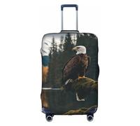 PPHGUT Flying Eagle Print Universal Travel Suitcase Cover Elastic Luggage Protector Waterproof Lightweight