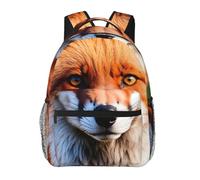 PPHGUT Fox Print Versatile Leisure Backpack Lightweight Waterproof Travel Work Outdoor Adventures